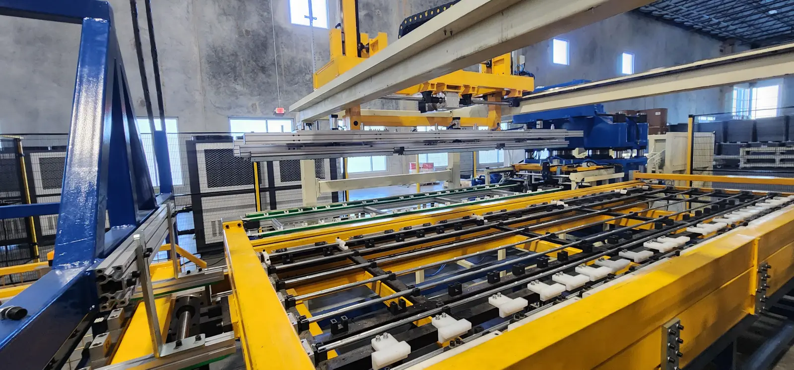 Tube feeding machine used as part of the equipment recovery context.